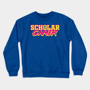 Scholar Gamer Crewneck Sweatshirt